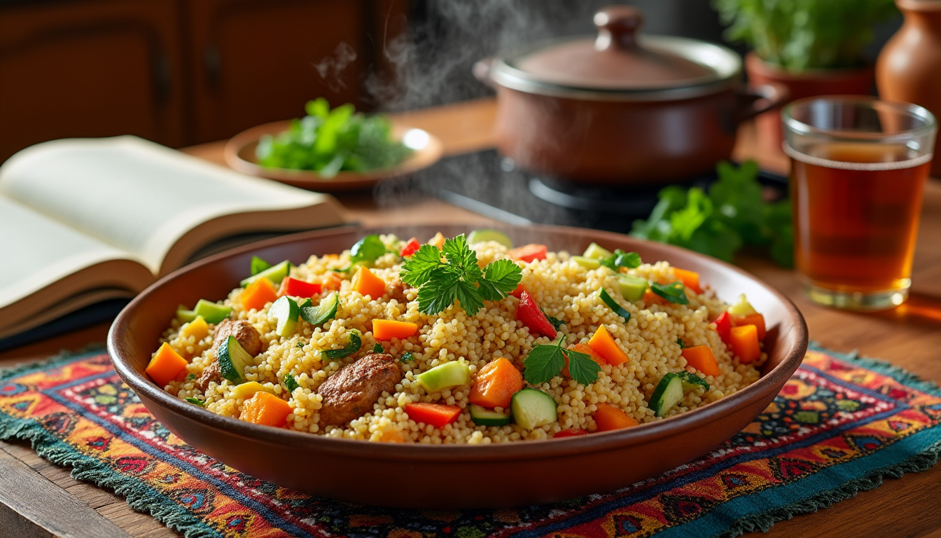 découvrez nos astuces simples et efficaces pour cuire le couscous à la perfection, tout en respectant les principes halal. transformez votre plat en une expérience gustative inoubliable grâce à nos conseils de préparation et de cuisson.