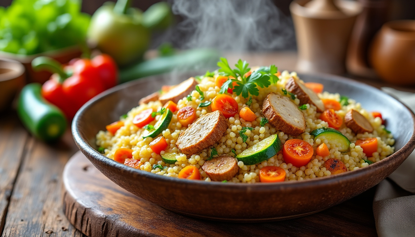 découvrez nos astuces simples et efficaces pour cuire le couscous à la perfection, tout en respectant les normes halal. maîtrisez cette recette incontournable et émerveillez vos convives avec un plat savoureux et authentique.