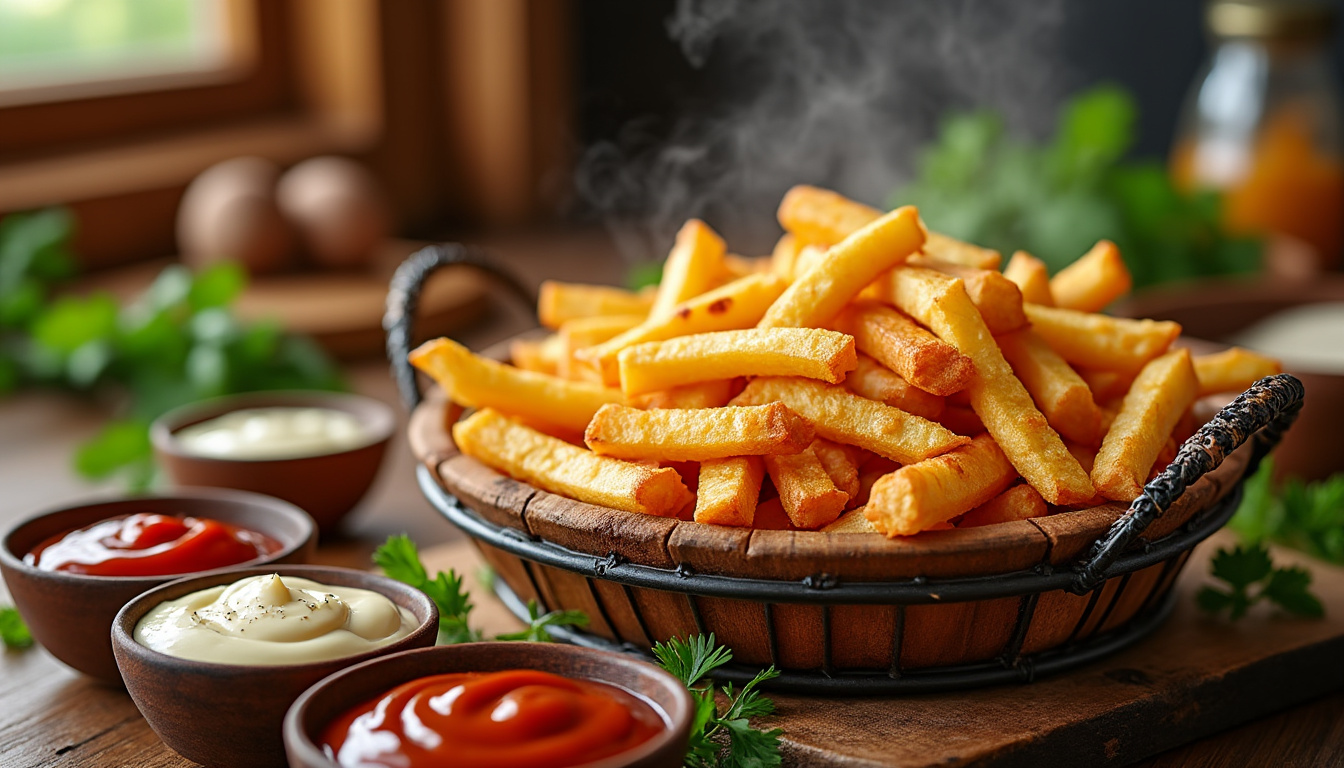 découvrez nos astuces infaillibles pour préparer des frites croustillantes et savoureuses, respectant les normes halal. transformez vos repas avec cette recette simple et délicieuse qui ravira vos proches !