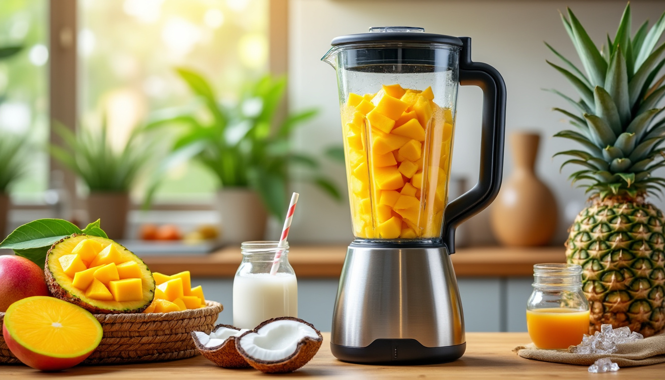 découvrez notre astuce simple et rapide pour préparer un délicieux smoothie à la mangue et à l'ananas, idéal pour une collation rafraîchissante. cette recette halal ravira vos papilles et enrichira vos moments de dégustation !