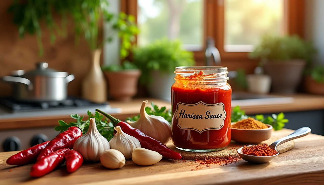 découvrez notre astuce facile pour préparer une délicieuse sauce harissa maison, 100% halal. épicez vos plats avec cette recette authentique qui allie saveurs et simplicité.