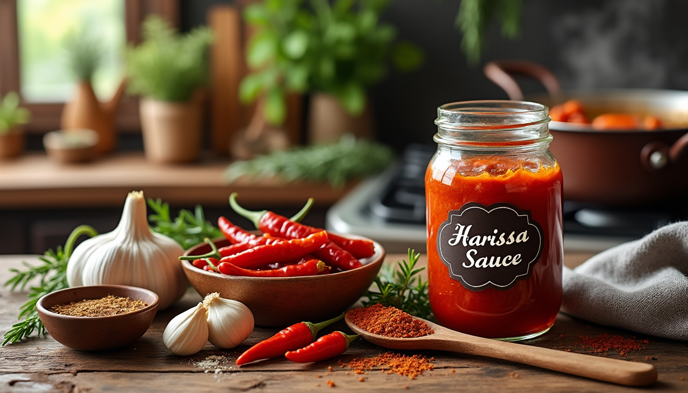 découvrez notre astuce facile pour préparer une délicieuse sauce harissa maison 100% halal. éveillez vos plats avec cette recette authentique et épicée qui ravira vos papilles !