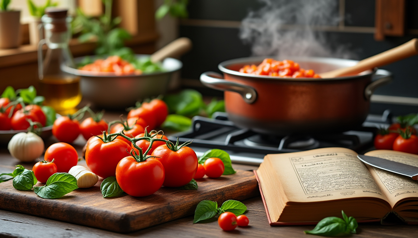 découvrez notre astuce facile pour préparer une sauce tomate maison halal savoureuse et saine. idéale pour accompagner vos plats préférés, cette recette vous guide étape par étape pour réaliser une sauce riche en saveurs, sans ingrédients non conformes. éveillez vos papilles avec des ingrédients frais et naturels!