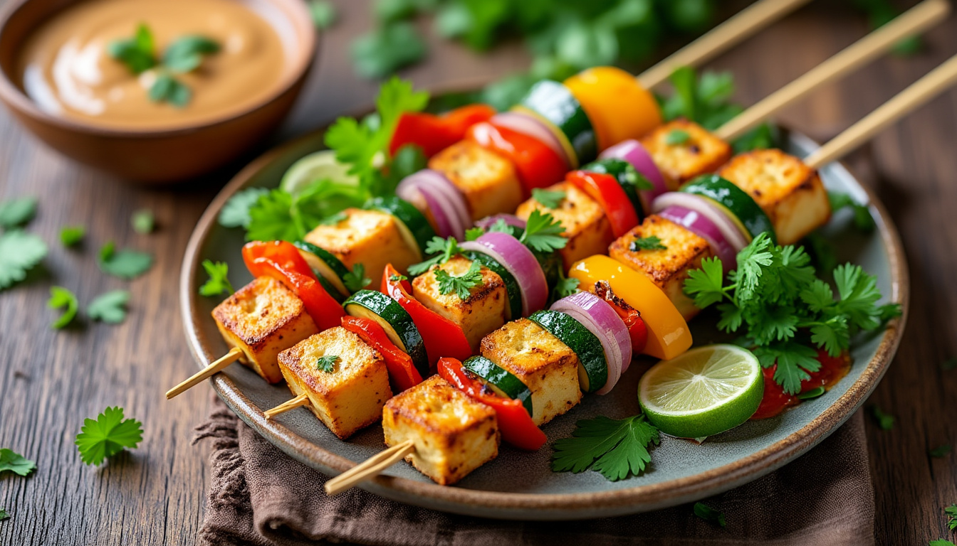 découvrez nos astuces simples et délicieuses pour préparer des brochettes de tofu halal. parfaites pour vos barbecues ou repas en famille, ces recettes vegan marient saveurs et convivialité !