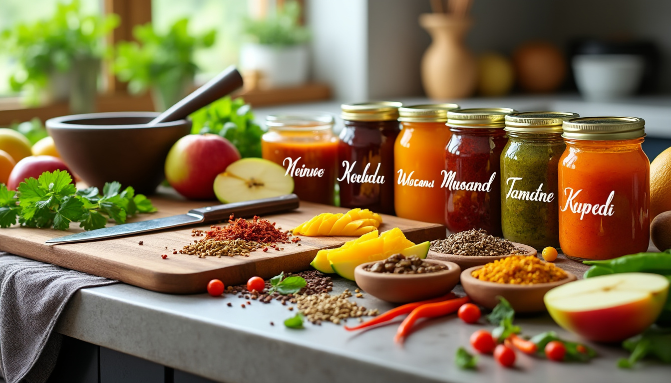 découvrez nos astuces simples et délicieuses pour préparer des chutneys maison halal. apprenez à allier saveurs et authenticité grùce à des ingrédients frais et naturels. idéal pour accompagner vos repas!