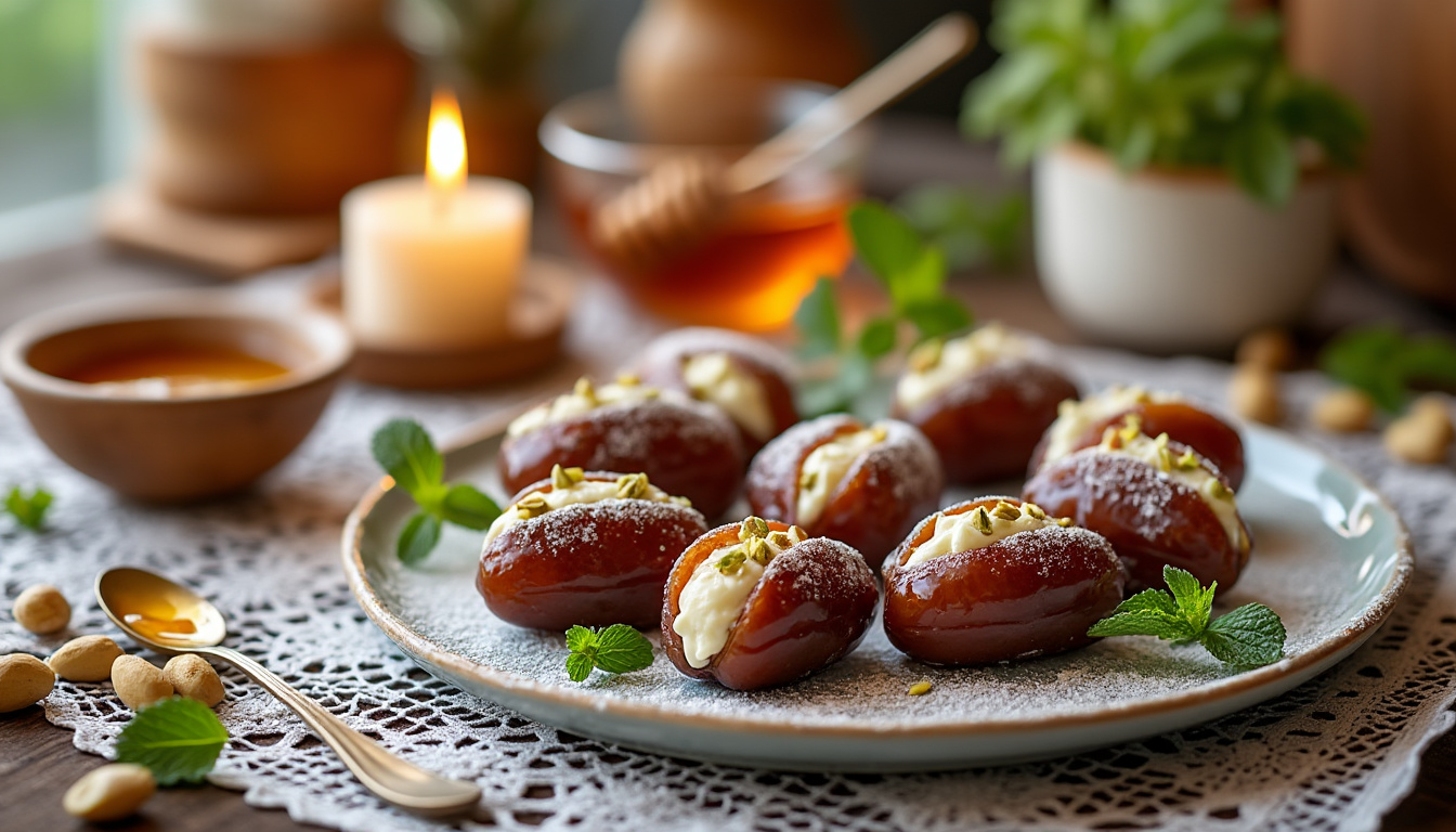 découvrez nos astuces simples et délicieuses pour préparer un dessert aux dattes halal qui ravira vos invités. facile à réaliser, ce dessert sucré met en valeur la richesse des dattes tout en respectant les régimes halal. parfait pour toutes les occasions !
