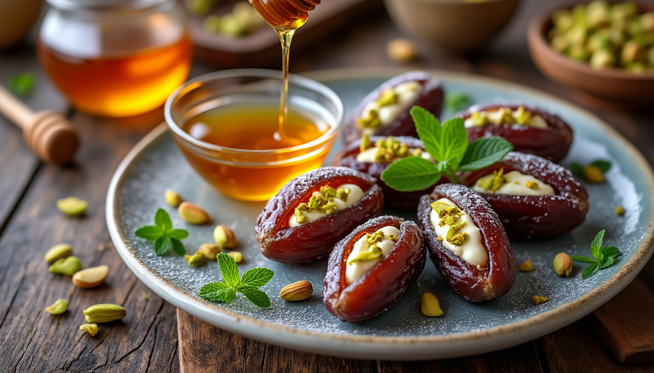 découvrez nos astuces pour préparer un délicieux dessert aux dattes halal. faciles et rapides, ces recettes mettront en valeur la douceur des dattes tout en respectant les règles halal. idéal pour étonner vos invités ou pour un moment gourmand en famille !