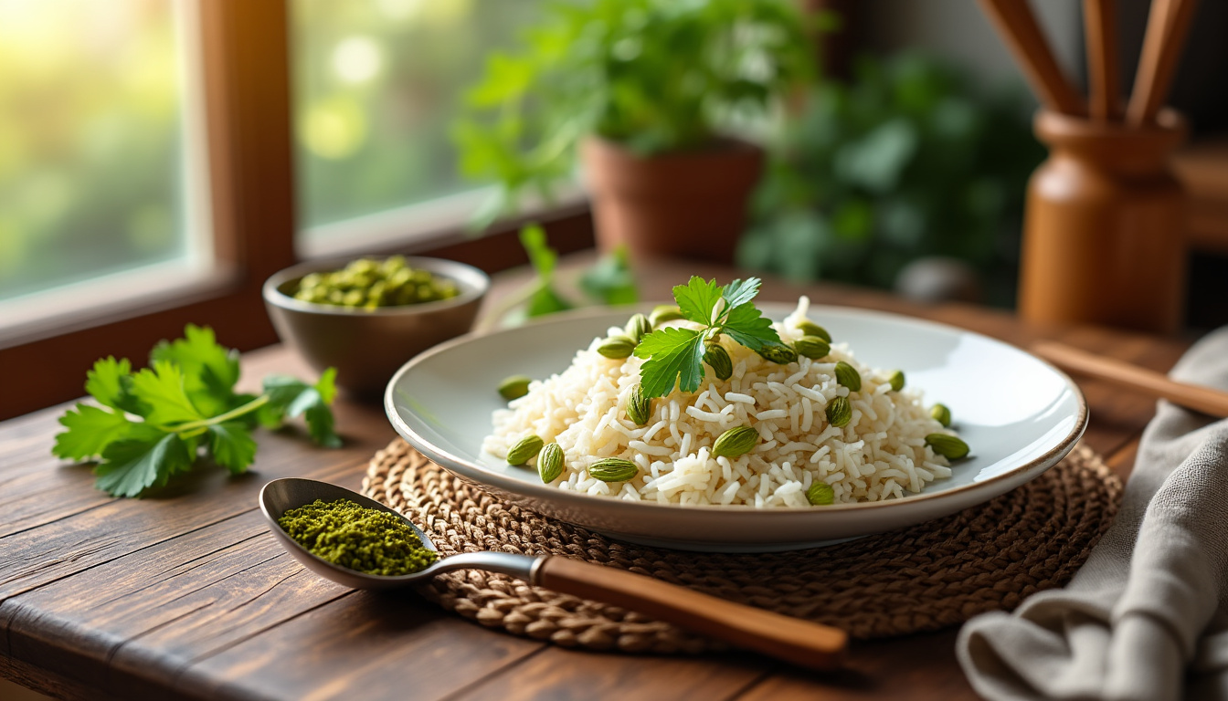 découvrez notre astuce simple et savoureuse pour préparer un riz à la cardamome halal. apprenez à allier les arômes exotiques de la cardamome à votre riz pour un plat délicieux qui ravira vos convives. idéal pour accompagner vos repas, cette recette apportera une touche d'originalité à votre table.