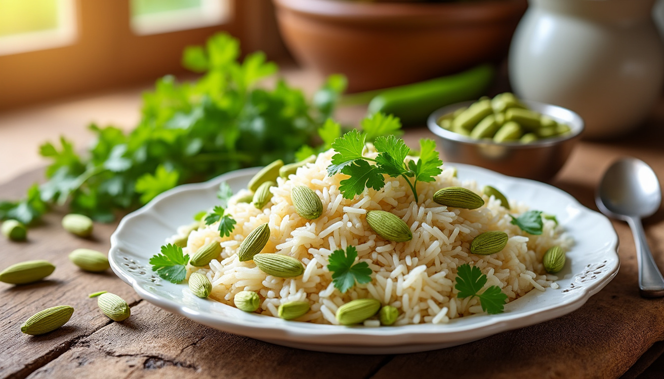 découvrez notre astuce simple et délicieuse pour préparer un riz à la cardamome halal. apprenez les étapes clés et les conseils pour sublimer vos plats avec cette épice aromatique tout en respectant vos choix alimentaires.