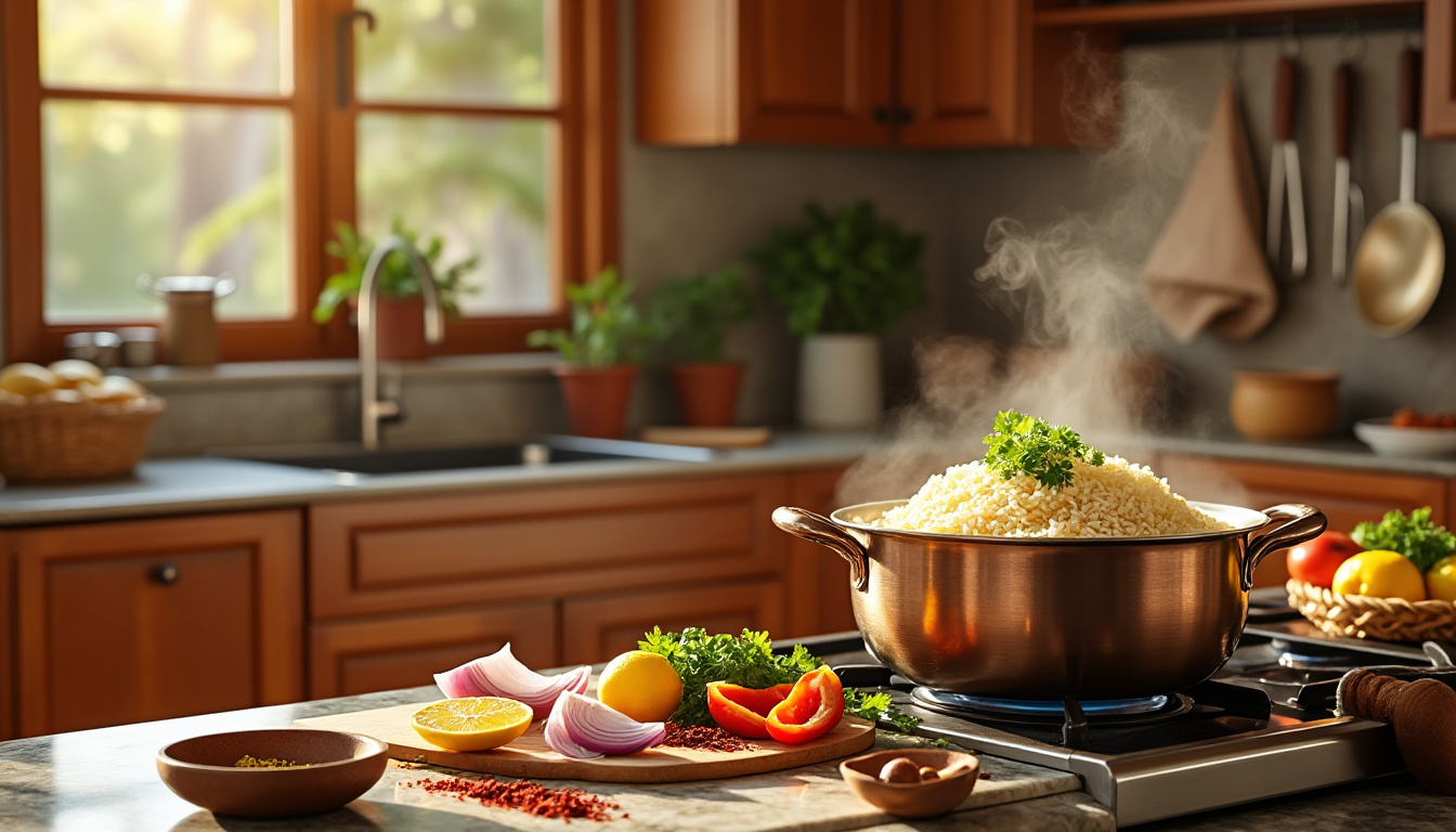 découvrez nos astuces simples et délicieuses pour préparer un riz parfumé halal qui ravira vos papilles. avec des ingrédients savoureux et des techniques faciles, transformez vos repas en un festin aromatique. idéal pour accompagner vos plats préférés et impressionner vos invités !