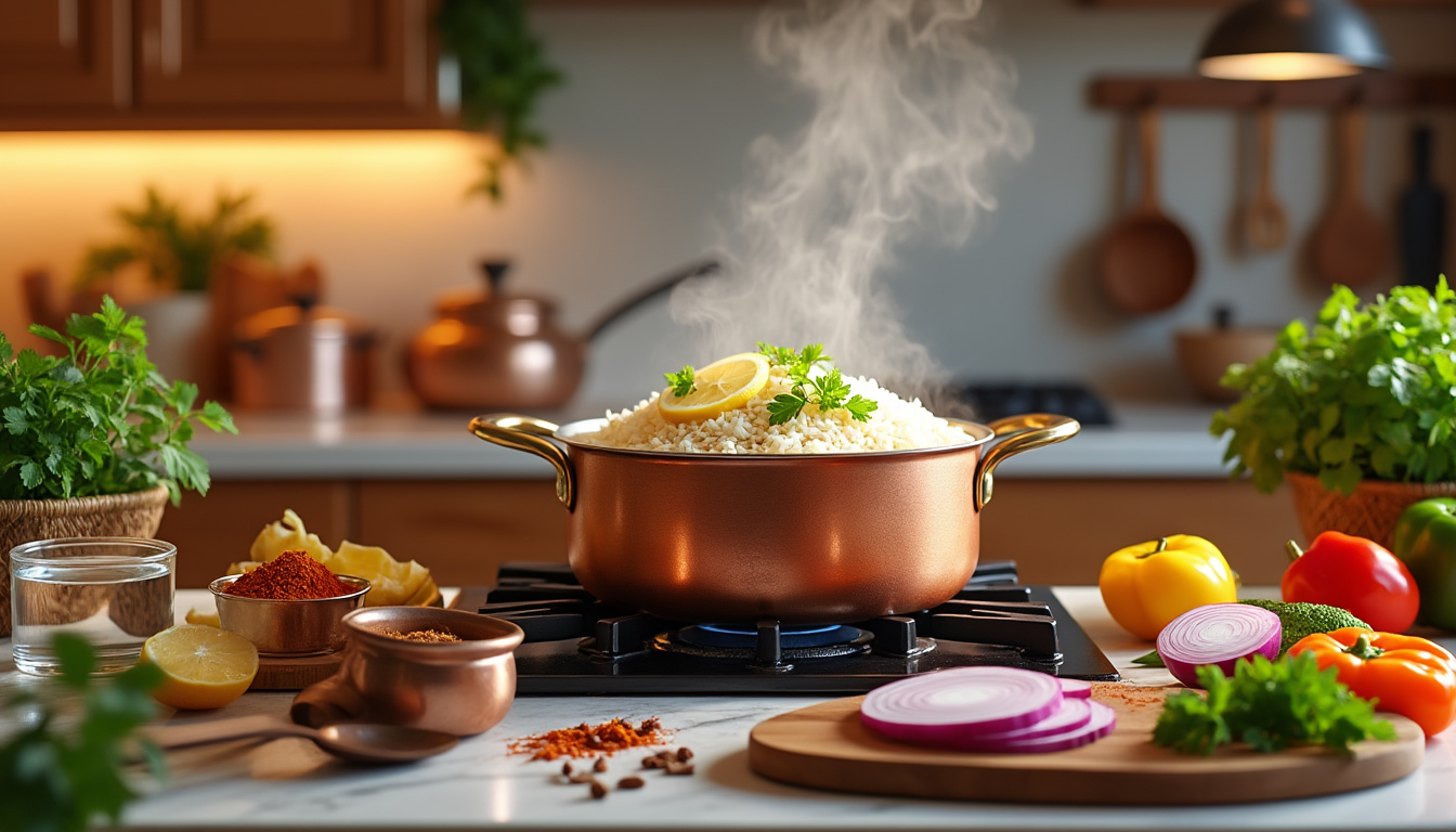 découvrez nos astuces simples et délicieuses pour préparer un riz parfumé halal qui ravira vos papilles. suivez nos conseils pour une cuisson parfaite et des saveurs authentiques qui transformeront vos repas en véritables festins.
