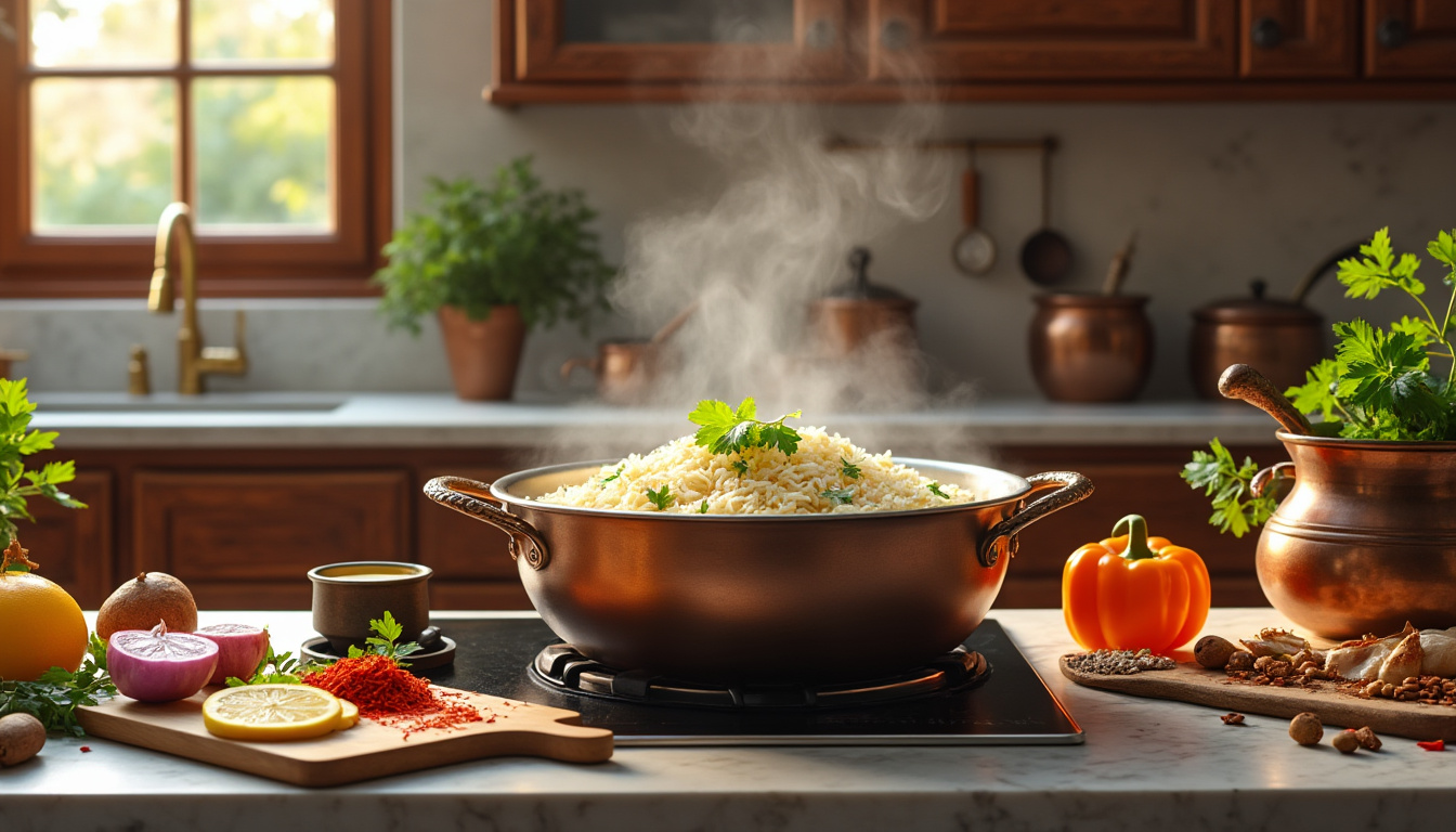 découvrez nos astuces pour préparer un riz parfumé halal, savoureux et facile à réaliser. élevez vos plats avec des épices délicates et des méthodes de cuisson simples, pour un accompagnement idéal lors de vos repas. transformez votre expérience culinaire avec ce guide pratique.