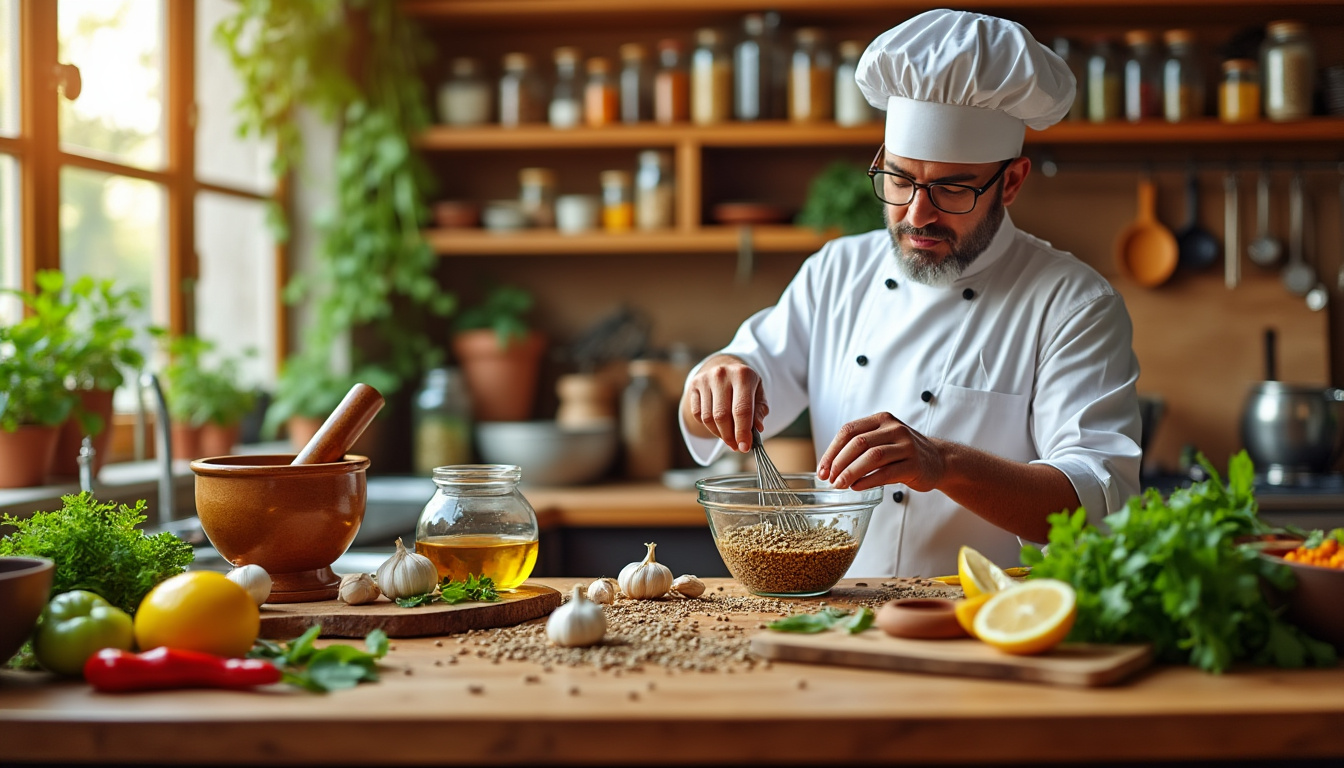 découvrez notre délicieuse astuce pour préparer une marinade halal au cumin et à la coriandre, idéale pour rehausser vos viandes et légumes. facile à réaliser, cette recette apporte une touche oriental à vos plats préférés.