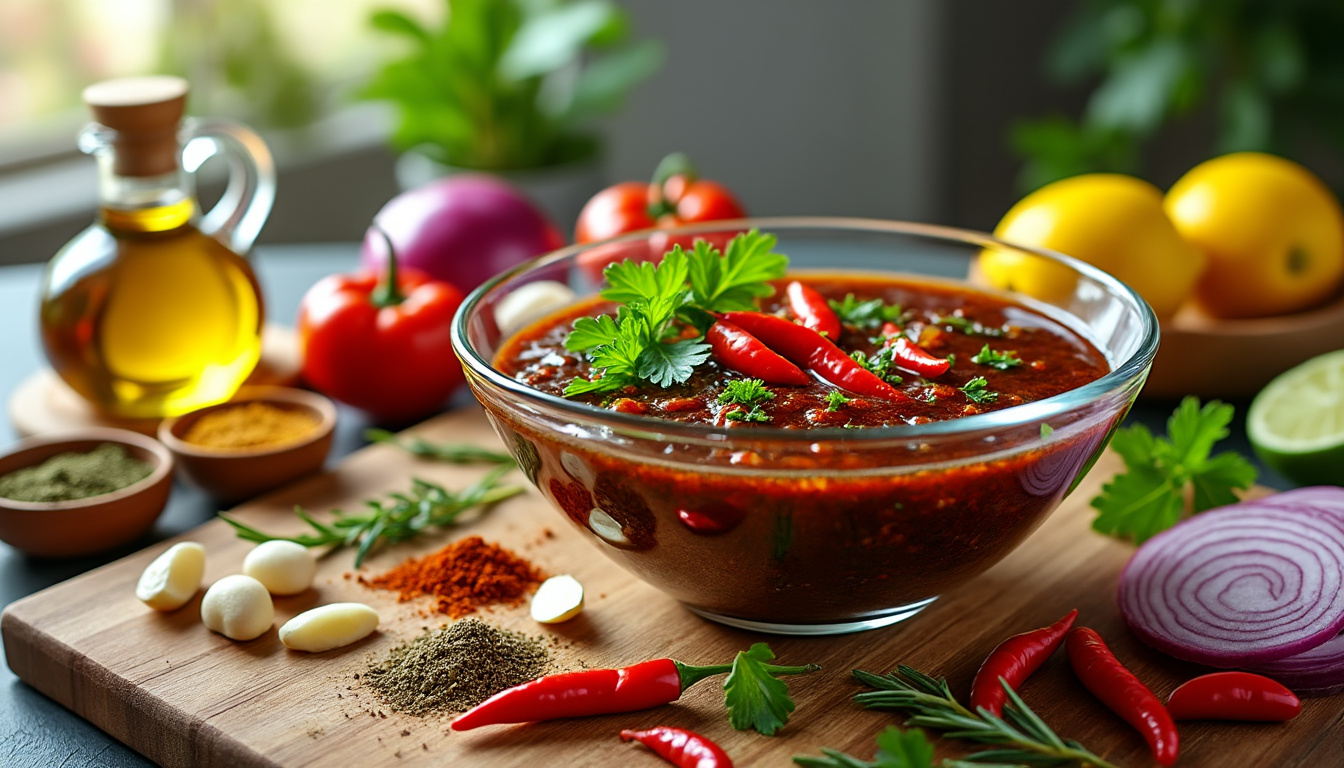 découvrez notre astuce infaillible pour préparer une marinade épicée halal qui rehaussera le goût de vos viandes. simplifiez la cuisine avec des ingrédients simples et des conseils pratiques pour un résultat savoureux et authentique.