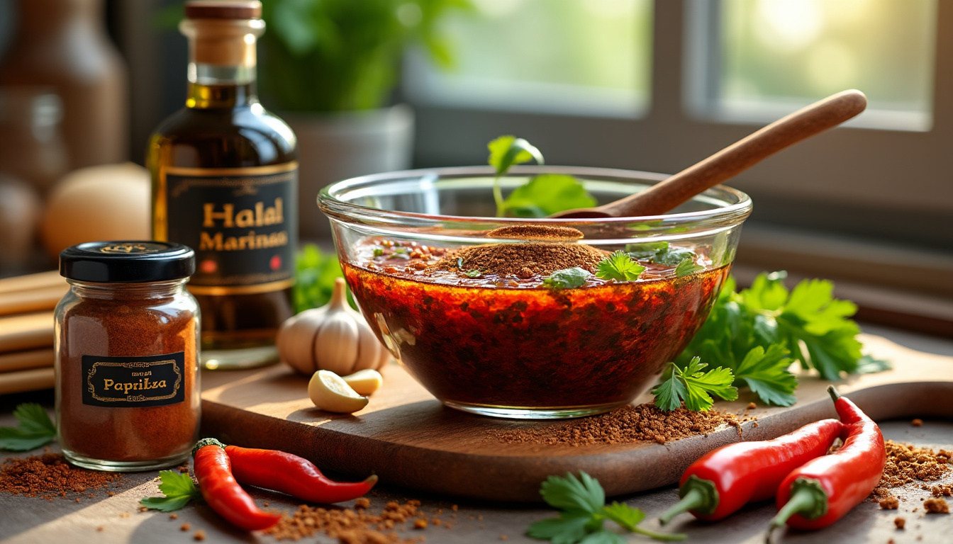 découvrez notre astuce infaillible pour préparer une marinade épicée halal qui rehaussera le goût de vos viandes. avec des ingrédients simples et un mélange savoureux, épatez vos convives lors de vos barbecues ou repas en famille.