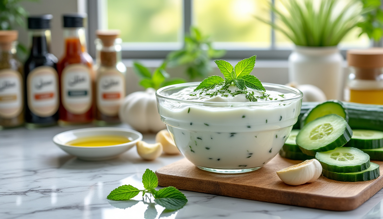 découvrez notre astuce simple et rapide pour préparer une délicieuse sauce au yaourt et concombre halal. idéale pour accompagner vos plats, cette recette légère apportera fraîcheur et goût à vos repas. suivez nos conseils et régalez vos invités !