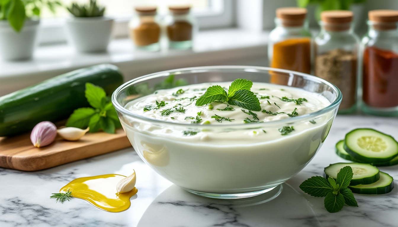 découvrez notre astuce facile pour préparer une sauce au yaourt et concombre halal, parfaite pour accompagner vos plats préférés. cette recette rapide et fraîche ajoutera une touche savoureuse à vos repas, tout en respectant les principes halal.