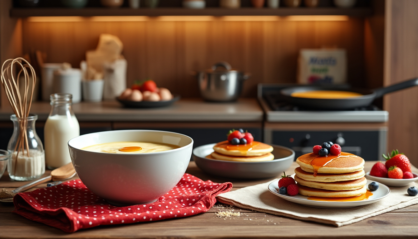dĂ©couvrez notre astuce facile pour prĂ©parer des crĂȘpes moelleuses halal Ă la maison. parfaites pour un petit-dĂ©jeuner gourmand ou un goĂ»ter savoureux, ces crĂȘpes raviront les papilles de toute la famille. suivez nos conseils simples et rĂ©ussissez Ă tous les coups !