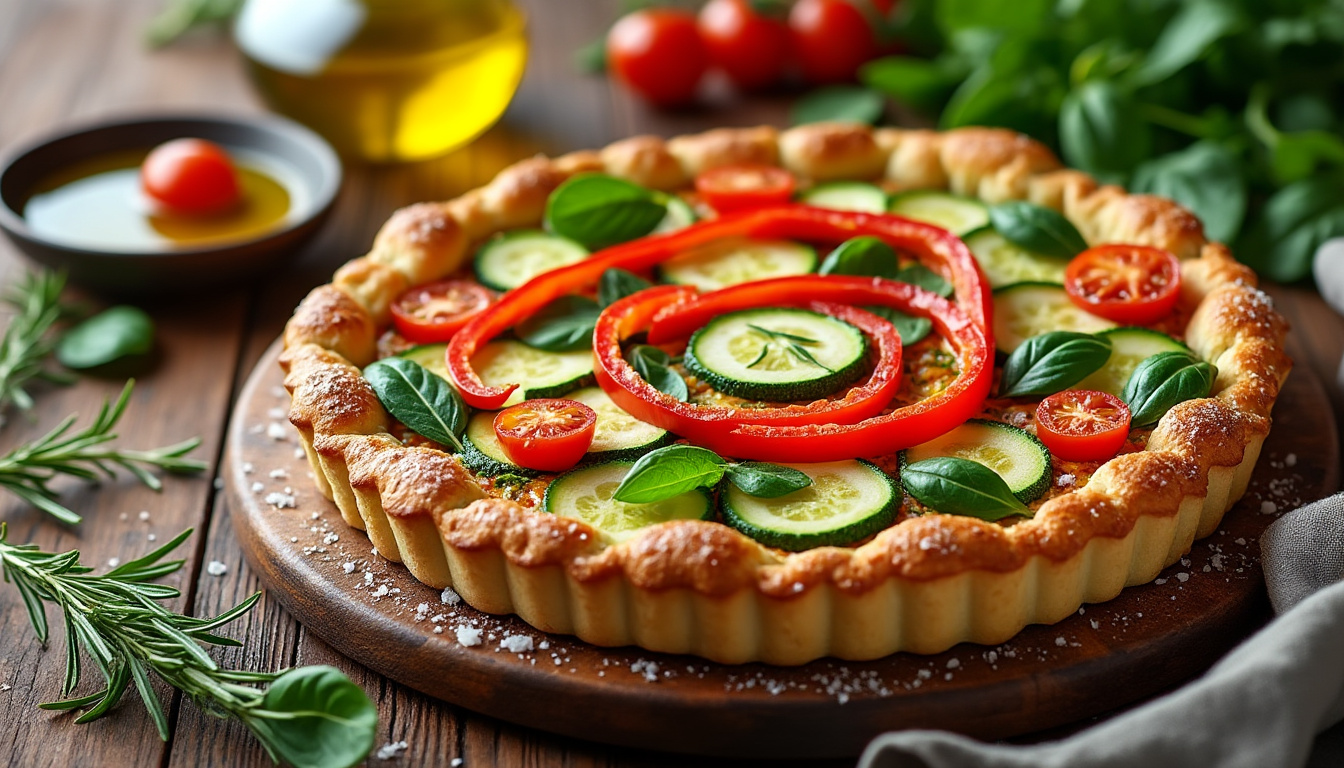 découvrez notre astuce simple et délicieuse pour réaliser une tarte fine aux légumes halal. parfaite pour un repas sain et savoureux, cette recette met en avant des ingrédients frais et de saison. testez-la dès aujourd'hui et régalez vos invités !