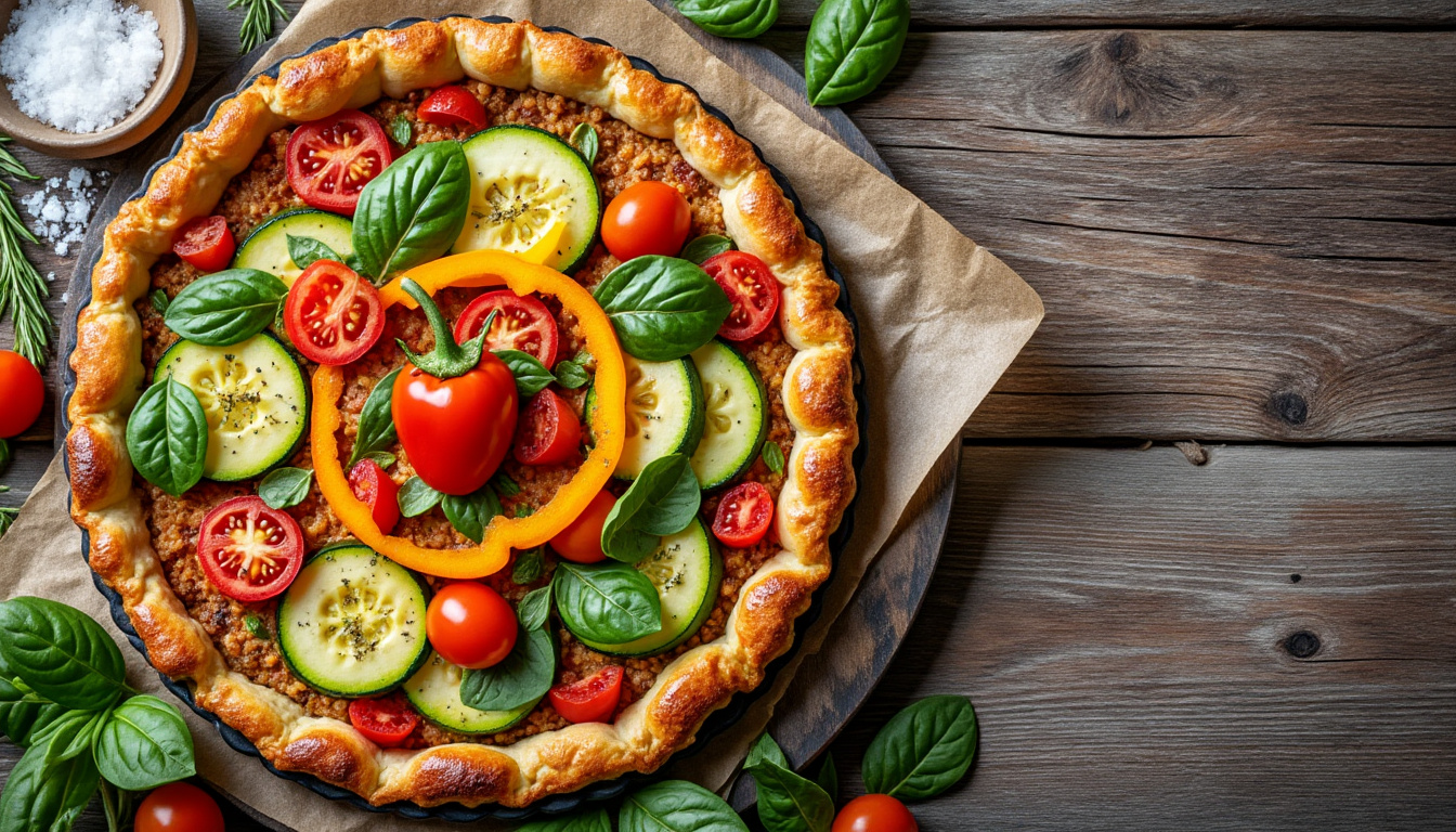 découvrez notre astuce simple et délicieuse pour préparer une tarte fine aux légumes halal. idéale pour un repas léger ou une entrée savoureuse, cette recette met en valeur les légumes de saison tout en respectant les normes halal.
