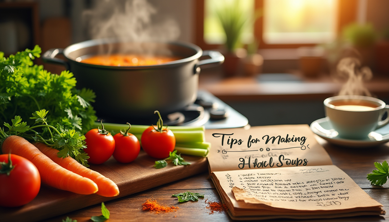 découvrez nos astuces infaillibles pour préparer des soupes réconfortantes halal qui raviront vos papilles. des recettes savoureuses et simples à réaliser pour partager des moments chaleureux en famille et entre amis.