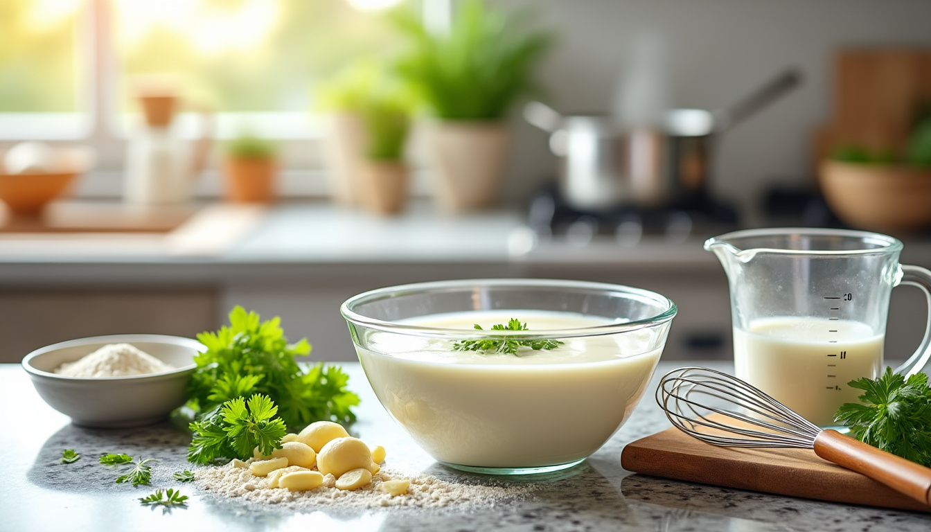 découvrez des astuces infaillibles pour préparer une sauce blanche légère et halal, parfaite pour accompagner vos plats préférés. simplifiez votre cuisine tout en respectant vos convictions alimentaires!