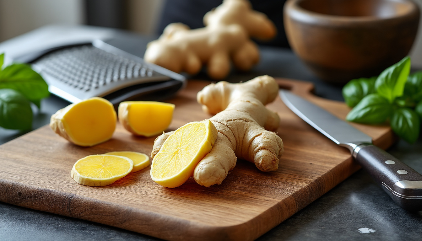 découvrez des astuces pratiques pour intégrer du gingembre frais halal dans vos recettes. apprenez à maximiser ses bienfaits santé et ses saveurs uniques pour rehausser vos plats et boissons.