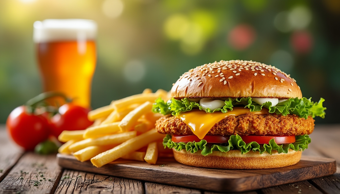 découvrez notre délicieuse recette de burger de poulet croustillant halal, parfaite pour un repas savoureux et festif. suivez nos étapes simples pour préparer ce plat irrésistible qui ravira petits et grands. idéal pour les amateurs de cuisine maison !