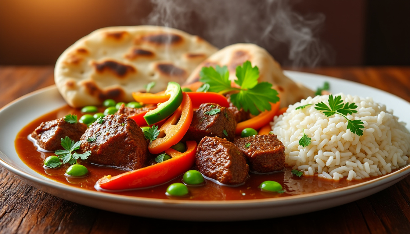 découvrez une délicieuse recette de curry de bœuf aux légumes halal, alliant saveurs authentiques et simplicité. préparez ce plat réconfortant et plein de couleur, idéal pour un repas en famille ou entre amis, tout en respectant les critères halal.