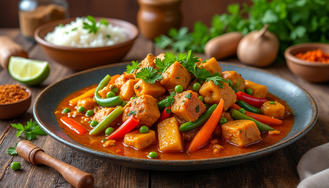 découvrez une délicieuse recette de curry de dinde aux légumes halal, idéale pour un repas savoureux et réconfortant. régalez vos papilles avec cette préparation rapide et facile, pleine de couleurs et de bienfaits nutritionnels.