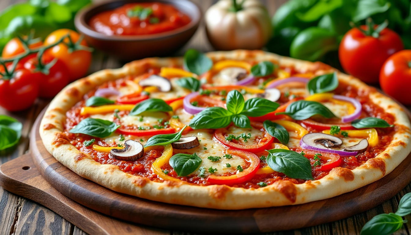 découvrez notre délicieuse recette de pizza végétarienne halal, alliant saveurs authentiques et ingrédients frais. parfaite pour un repas savoureux et équilibré, cette pizza ravira tous les palais, végétariens ou non. suivez nos étapes simples pour réussir cette spécialité italienne chez vous !