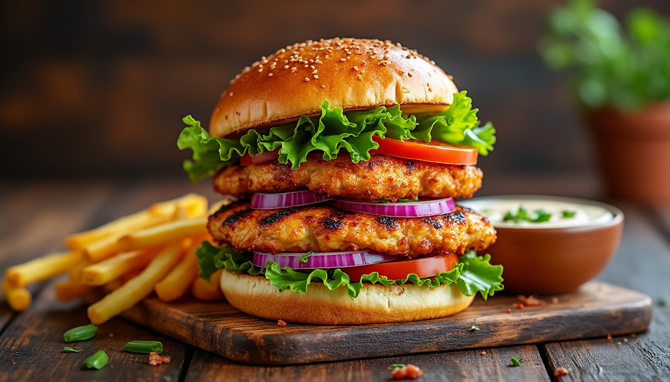 découvrez notre délicieuse recette de sandwich de poulet halal épicé, parfaite pour un repas savoureux. facile à préparer, ce sandwich allie tendreté du poulet mariné et un mélange d'épices qui ravira vos papilles. idéal pour un déjeuner rapide ou un pique-nique réussi !