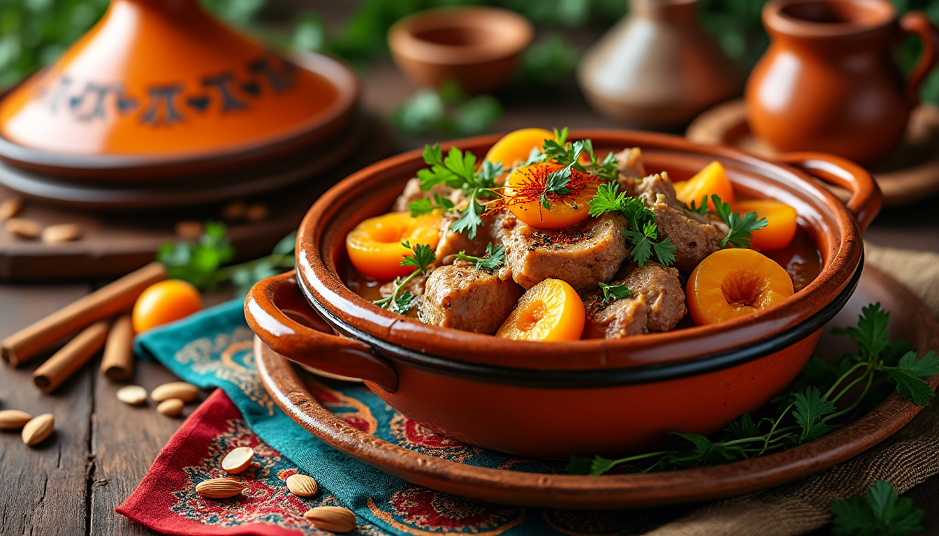 découvrez notre délicieuse recette de tajine de dinde aux abricots halal, une fusion parfaite de saveurs sucrées et salées. idéale pour un repas convivial, cette préparation saura ravir vos invités tout en respectant les traditions culinaires halal.