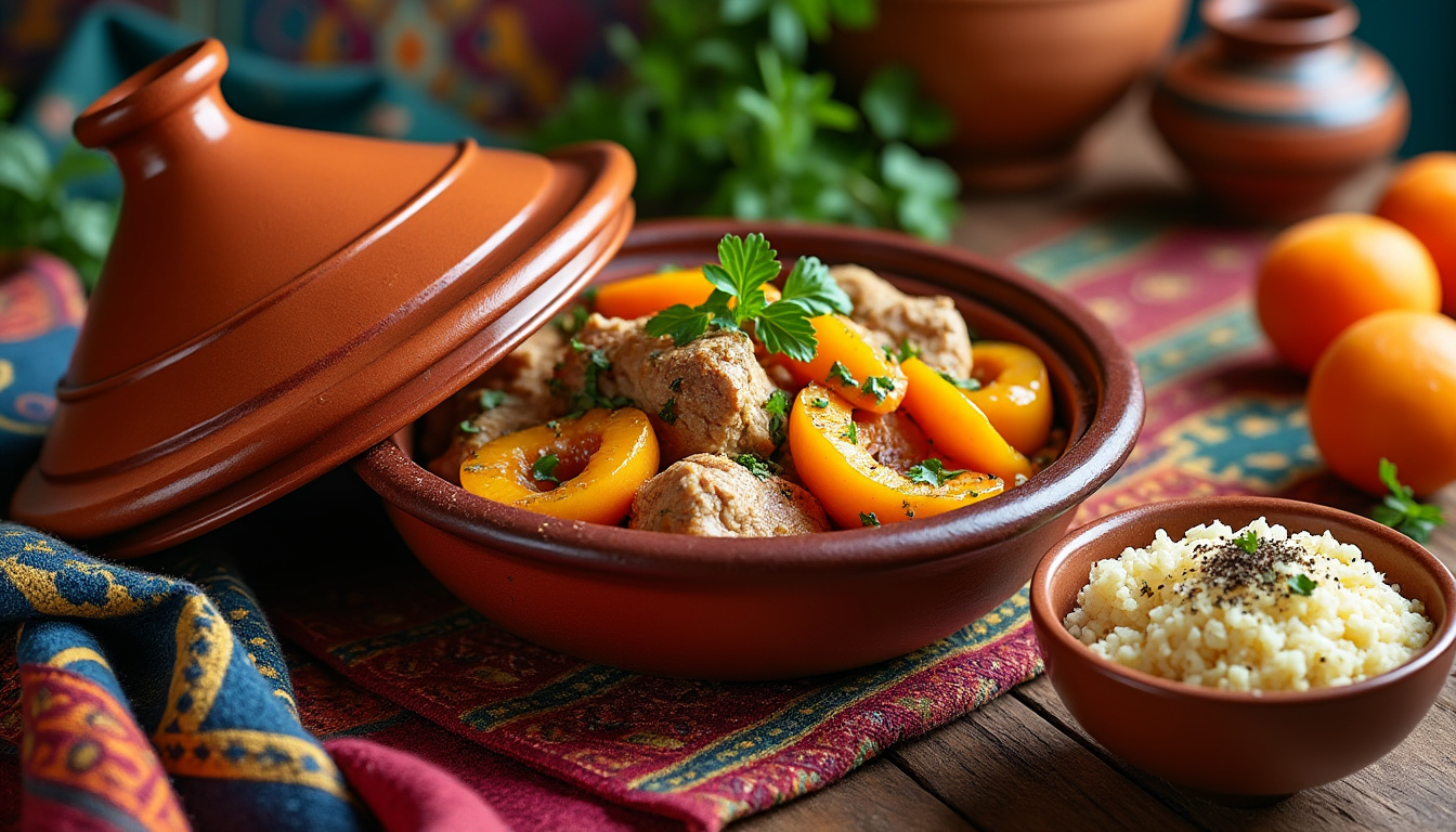 découvrez une délicieuse recette de tajine de dinde aux abricots, préparée selon les principes halal. un plat savoureux alliant tendreté de la viande et douceur des fruits, parfait pour un repas en famille ou entre amis.