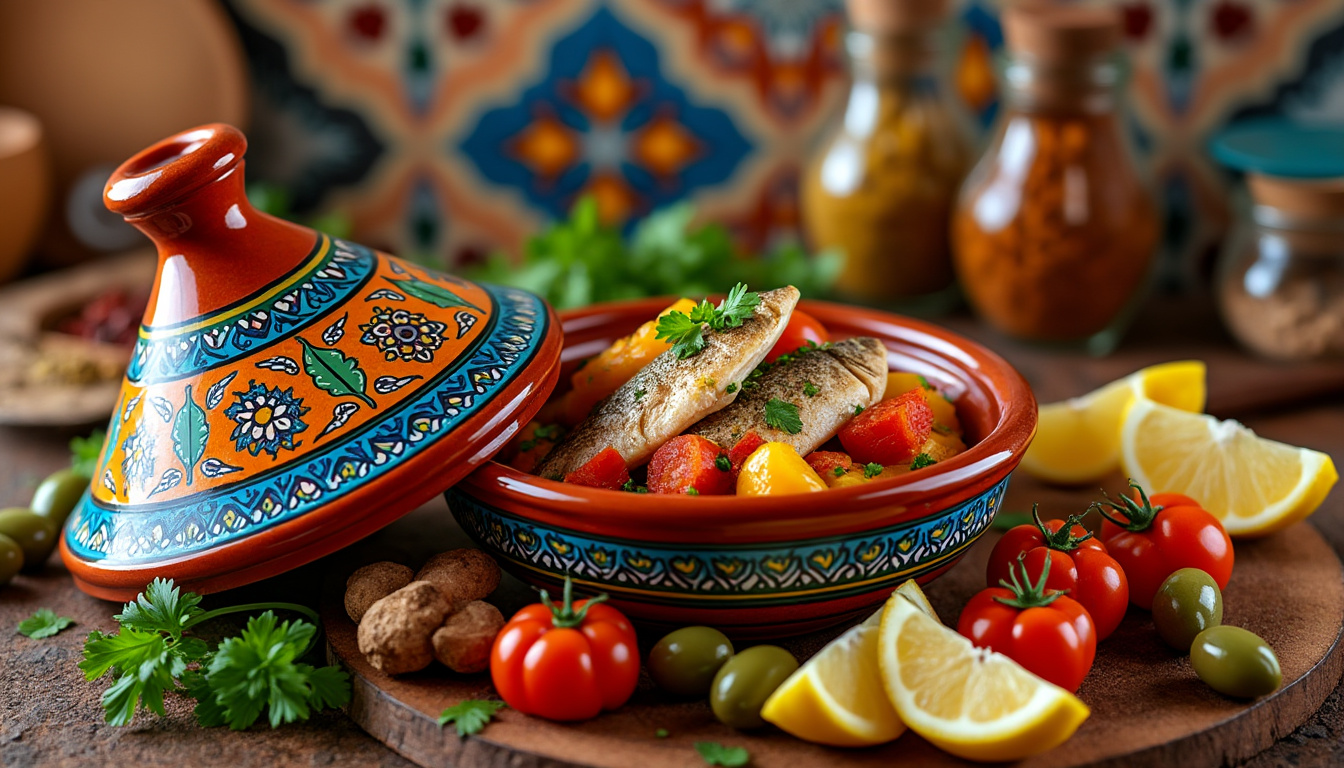 découvrez notre délicieuse recette de tajine de poisson à la tomate, un plat halal savoureux qui allie des saveurs méditerranéennes et des épices exotiques. idéal pour un repas convivial en famille ou entre amis, ce tajine parfumé ravira vos papilles et mettra en valeur la richesse de la cuisine marocaine.