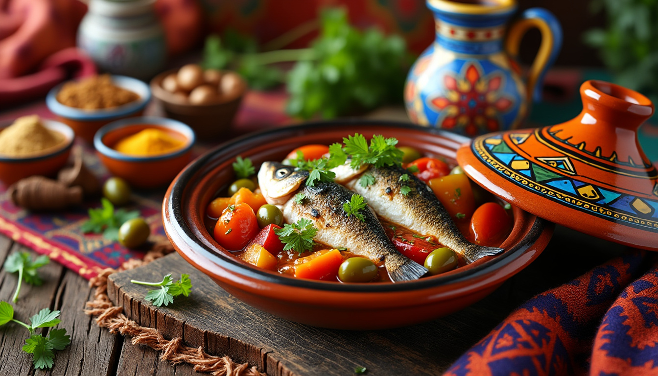 découvrez une délicieuse recette de tajine de poisson halal aux tomates, alliant saveurs méditerranéennes et épices traditionnelles. parfaite pour un repas en famille, cette préparation savoureuse met en avant des ingrédients frais et sains, pour un plat à la fois réconfortant et plein de goût. idéale pour toutes les occasions.