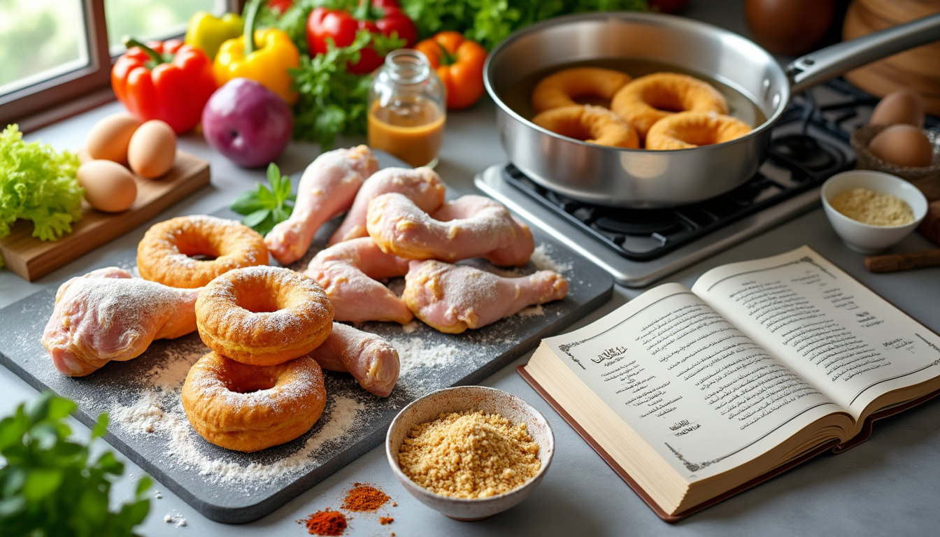 découvrez nos astuces infaillibles pour préparer des beignets de poulet halal croustillants et savoureux. que ce soit pour un repas en famille ou une fête, suivez nos conseils pour réussir à coup sûr cette délicieuse recette.