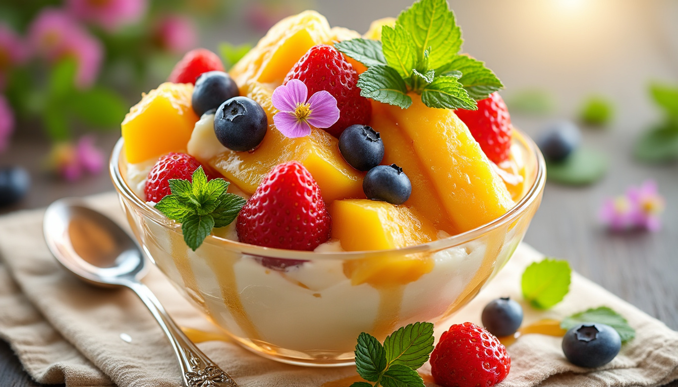 découvrez une astuce facile et rapide pour préparer un délicieux dessert glacé aux fruits halal. idéal pour rafraîchir vos chaudes journées d'été, cette recette allie saveurs et fraîcheur tout en respectant vos convictions. régal assuré pour toute la famille !