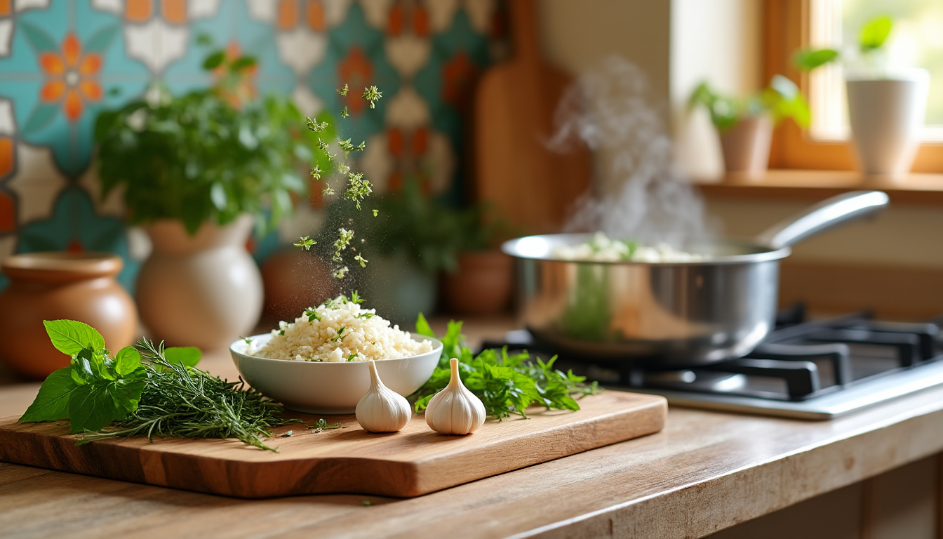 découvrez notre délicieuse recette d'un riz aux herbes de provence, parfaitement halal. suivez nos astuces simples pour rehausser vos plats avec des saveurs provençales tout en respectant vos valeurs alimentaires.