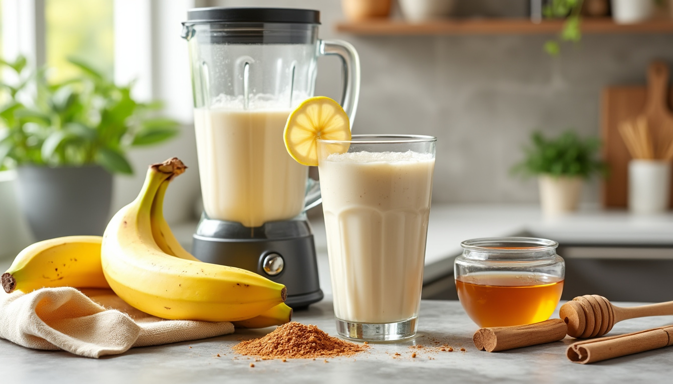 découvrez notre astuce simple et rapide pour préparer un délicieux smoothie à la banane halal. éveillez vos papilles avec cette boisson nourrissante et rafraîchissante, idéale pour le petit-déjeuner ou le dessert. suivez nos conseils et savourez un moment de pure gourmandise !