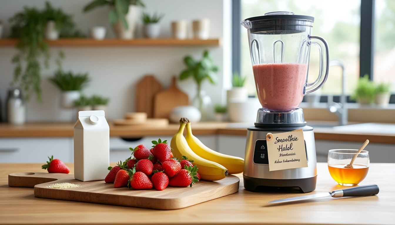 découvrez notre délicieuse astuce pour préparer un smoothie à la fraise halal. profitez d'une recette simple et rapide, idéale pour une boisson rafraîchissante et saine, tout en respectant vos valeurs alimentaires.