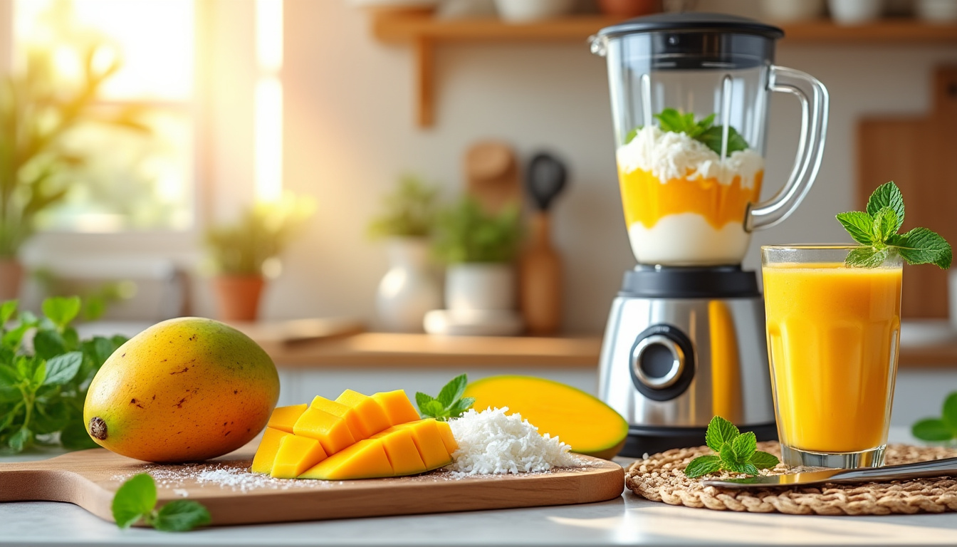 découvrez notre délicieuse astuce pour préparer un smoothie à la mangue halal, parfait pour les chaudes journées d'été. facile et rapide à réaliser, ce breuvage fruité et rafraîchissant ravira vos papilles tout en respectant vos valeurs. suivez nos conseils pour un goût optimal et une texture onctueuse.