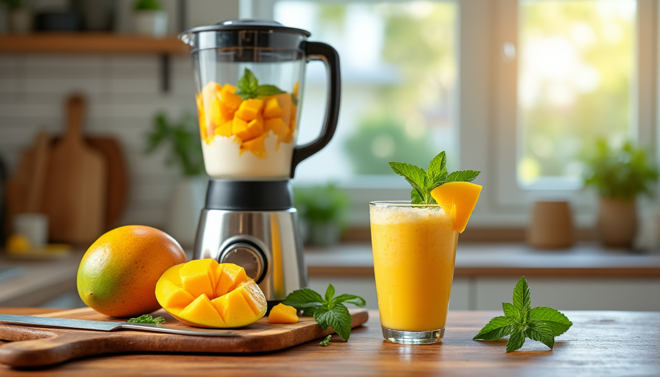 découvrez une recette simple et délicieuse pour préparer un smoothie à la mangue halal. suivez nos astuces pour allier santé et saveurs dans ce breuvage rafraîchissant, parfait pour vos pauses et collations. idéal pour toute la famille !