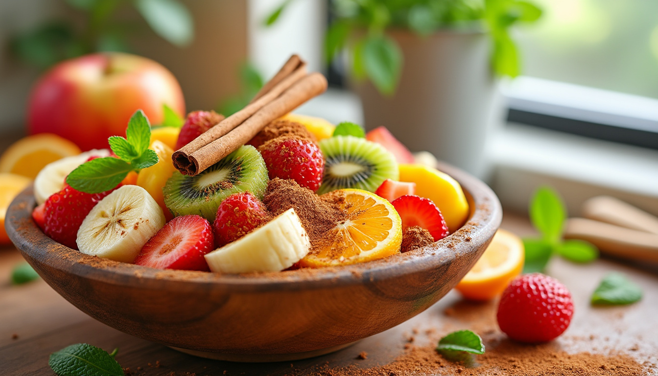 découvrez une délicieuse astuce pour préparer une salade de fruits à la cannelle halal. une recette saine et gourmande qui ravira vos papilles et égayera vos repas !