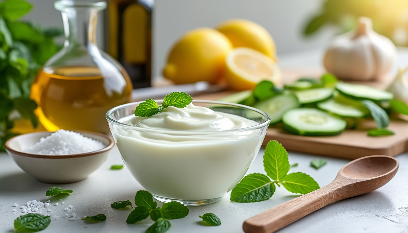 découvrez notre astuce facile et rapide pour préparer une délicieuse sauce au yaourt et à la menthe, parfaite pour accompagner vos plats halal. idéale pour ajouter fraîcheur et saveur à vos recettes, cette sauce ravira vos invités !
