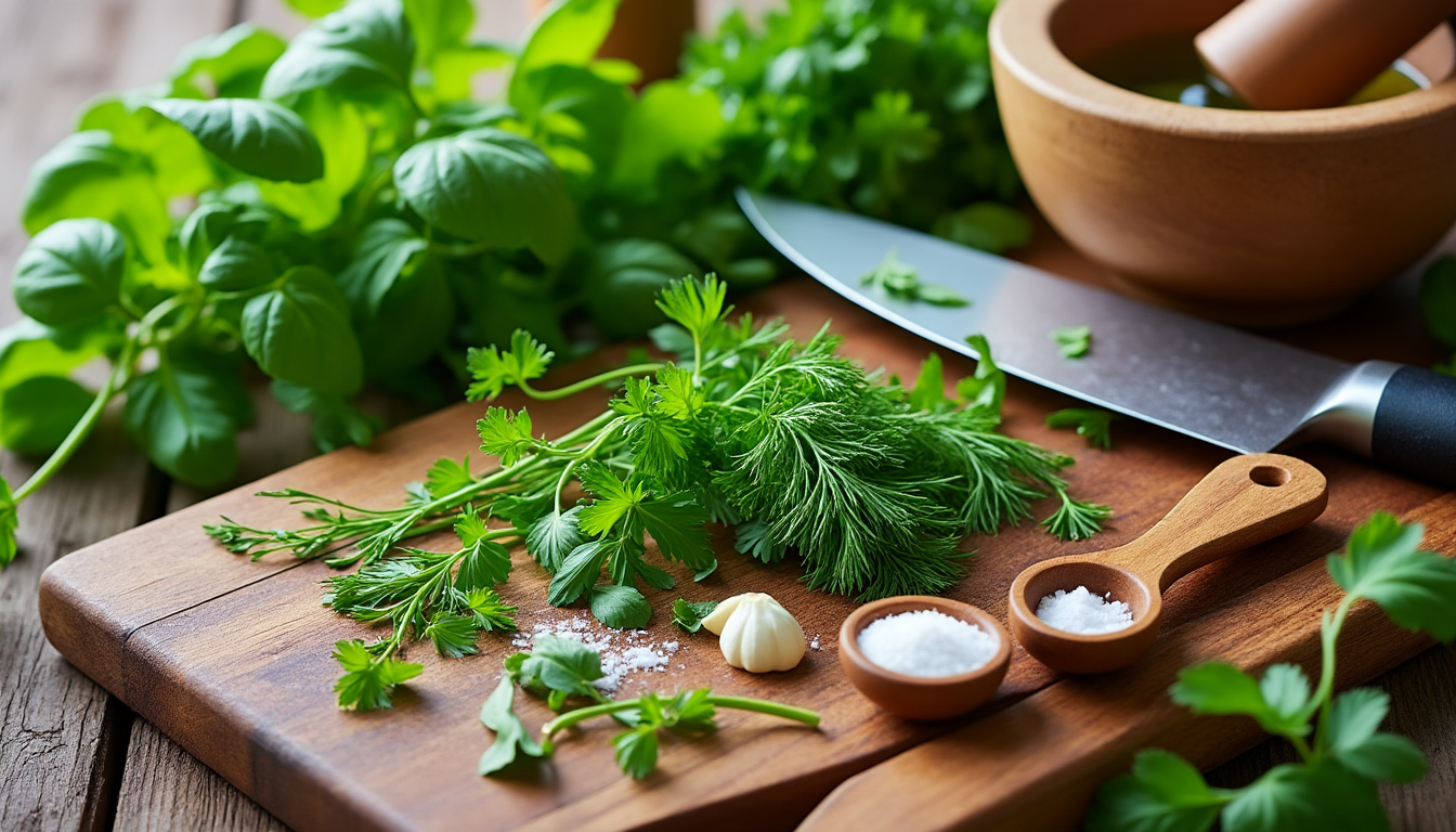 découvrez comment préparer une délicieuse sauce aux herbes fraîches halal en quelques étapes simples. parfaite pour rehausser vos plats, cette recette vous permettra d'ajouter fraîcheur et saveurs à vos repas, tout en respectant vos pratiques alimentaires.