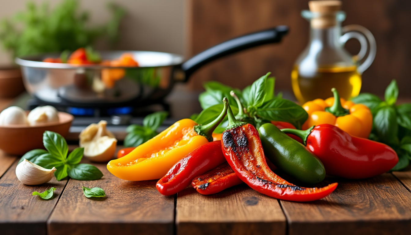 découvrez notre astuce facile et rapide pour préparer une délicieuse sauce aux poivrons rôtis halal. parfaite pour accompagner vos plats, cette recette savoureuse ravira vos papilles tout en respectant les régimes alimentaires. suivez nos étapes simples pour une expérience culinaire réussie!