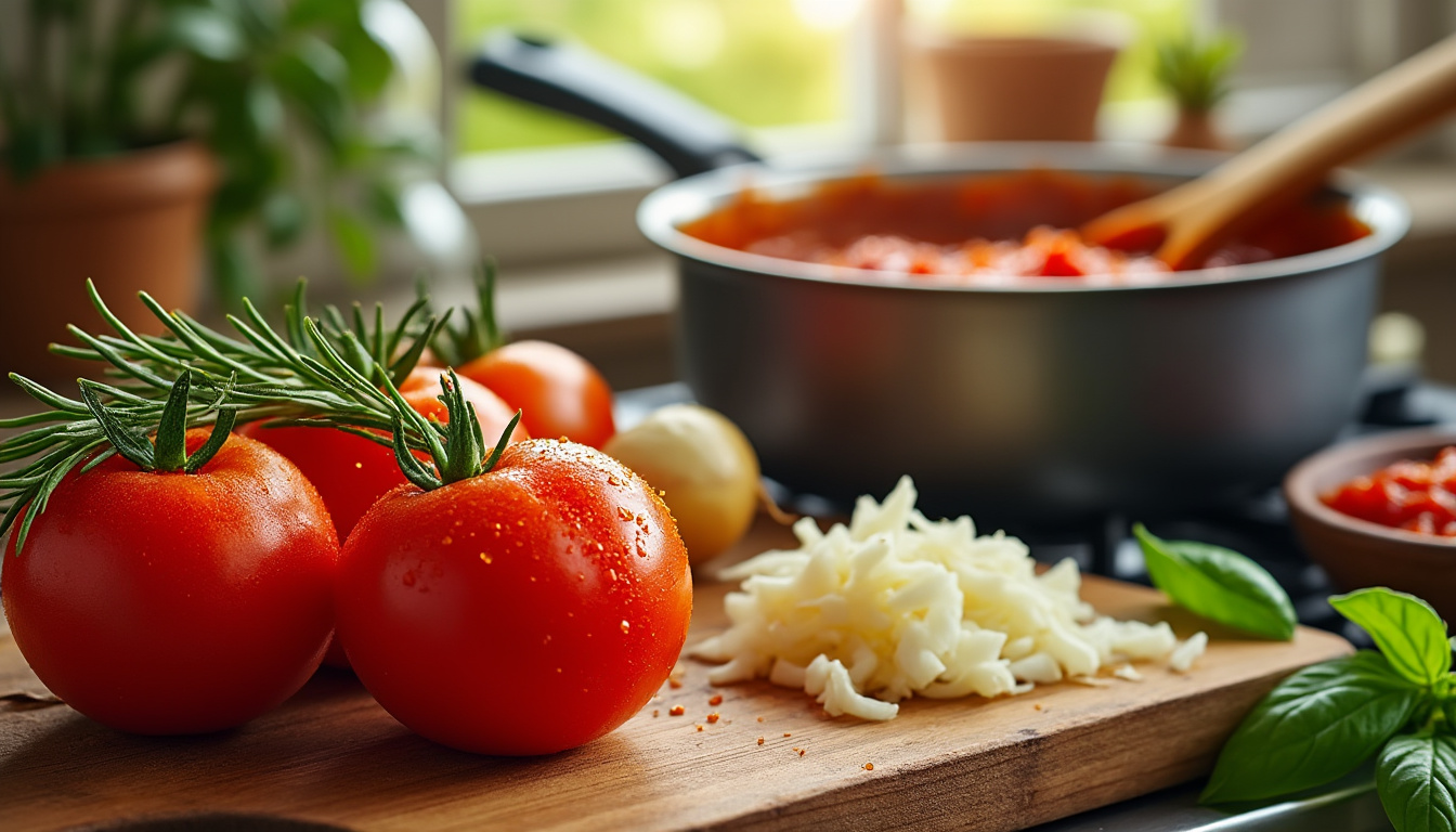 découvrez notre astuce simple et délicieuse pour préparer une sauce aux tomates fraîches halal. éveillez vos papilles avec des ingrédients naturels et savoureux, tout en respectant vos valeurs. parfait pour accompagner vos plats préférés !