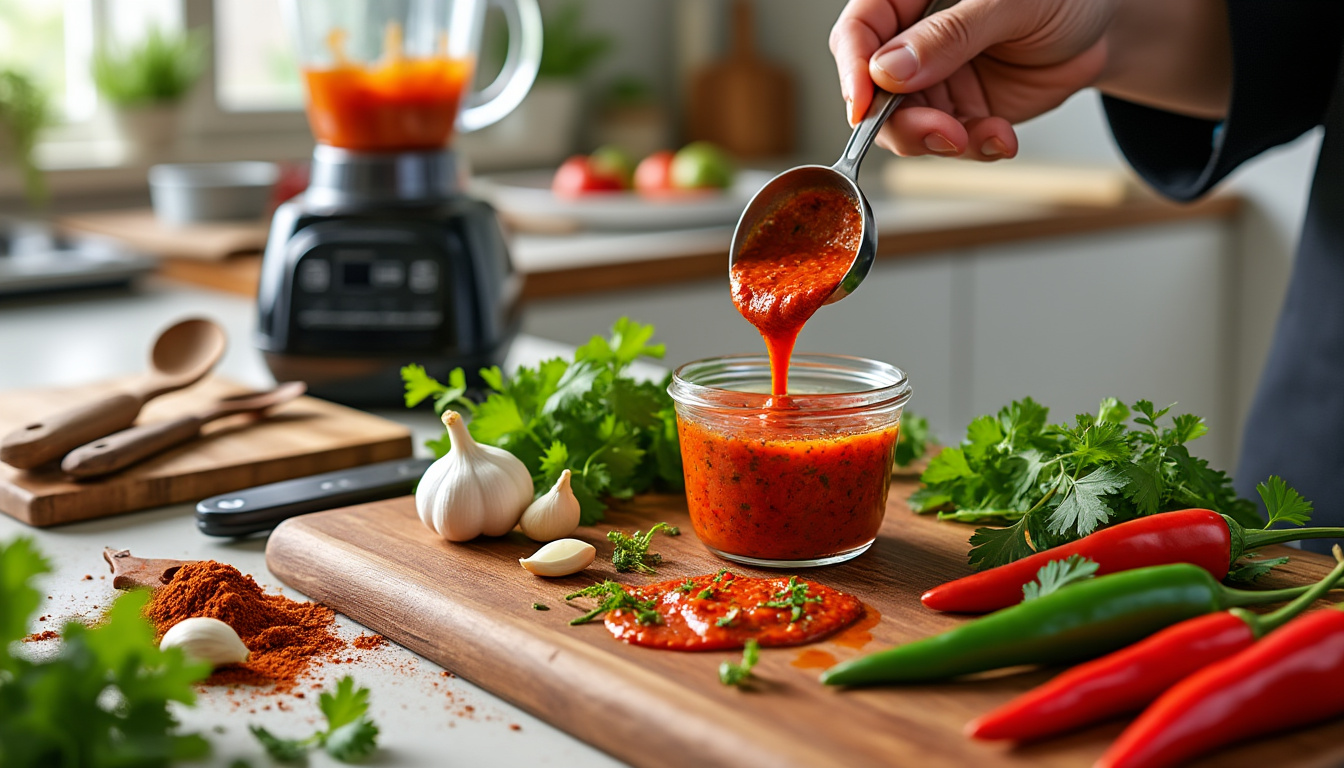 découvrez notre astuce facile pour préparer une savoureuse sauce piquante au piment halal qui rehaussera vos plats. idéale pour les amateurs de sensations fortes, cette recette simple vous permettra de savourer des saveurs authentiques tout en respectant vos convictions culinaires.