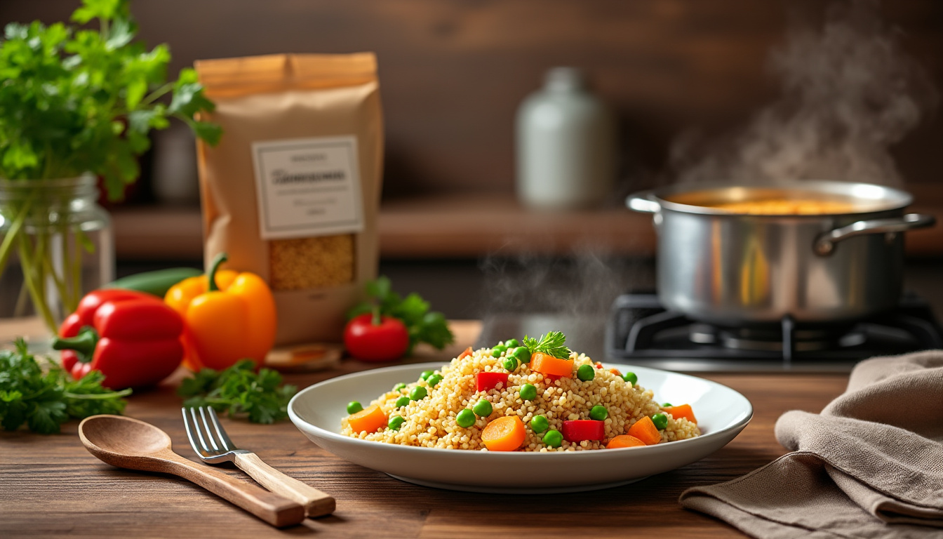découvrez comment préparer un couscous express halal en un rien de temps avec des ingrédients simples et savoureux. suivez nos astuces faciles pour un plat délicieux qui ravira vos convives.